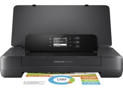 IMPRESORA HP PORTÁTIL OFFICEJET 200 TINTA 17PPM USB 2.0 WIFI A4/LEGAL
