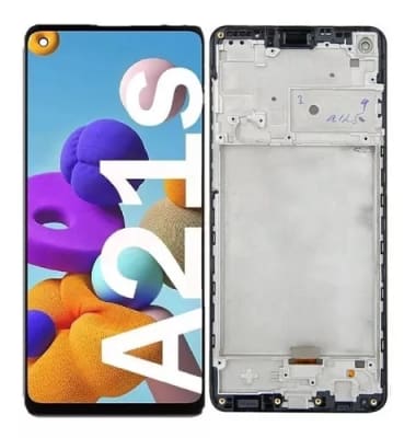 Pantalla Lcd Para Samsung A21S Con Marco1