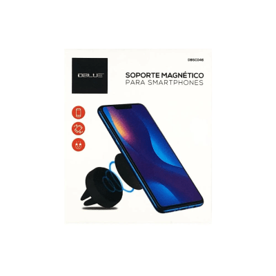 SOPORTE MAGNÉTICO DE CELULAR DBLUE DBS047 REJILA DE AIRE1