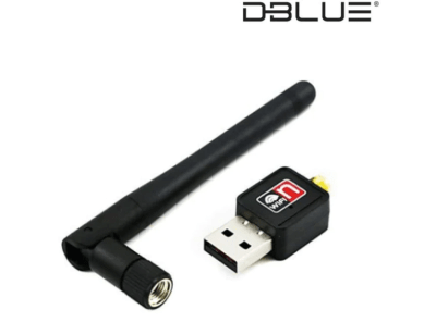 ADAPTADOR WIFI USB 2.0 ANTENA DESMONTABLE DBLUE DBTW25