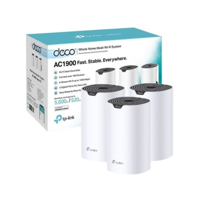 SISTEMA WIFI MESH INTELIGENTE TP-LINK DECO S7 (3-PACKS) DOBLE BANDA AC1900