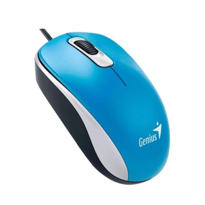 MOUSE ALÁMBRICO USB GENIUS DX-110 3 BOTONES PLUG AND PLAY AMBIDIESTRO 29GEND110A1