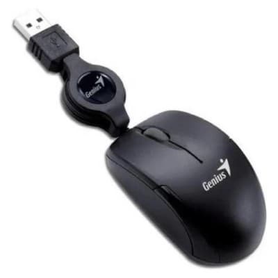 MOUSE ALÁMBRICO GENIUS RETRACTIL MICRO TRAVELER1