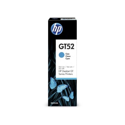 Botella De Tinta Hp Gt52 Cian 8000 Páginas M0H54Al