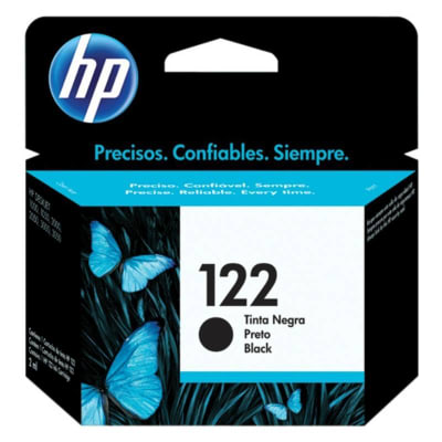 CARTUCHO TINTA IMPRESORA HP 122 NEGRO 120 PAGINAS CH561HL1