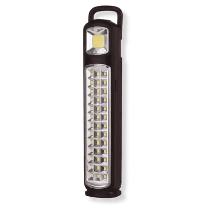 Lámpara Irm Emergencia Recargable Usb-C  Y Solar 3-8 Horas Bateria Negro Irm-126151