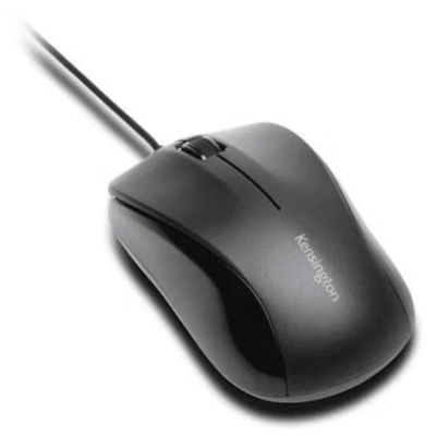 MOUSE ALÁMBRICO KENSINGTON 1000DPI 3 BOTONES K721101