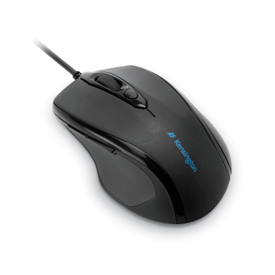 MOUSE ALÁMBRICO USB KENSINGTON PRO FIT MEDIANO ÓPTICO 1000DPI 5 BOTONES K723551