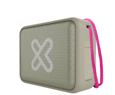 PARLANTE PORTÁTIL KLIP XTREME KBS-025BG  BT 5.0 IPX7 20HR BEIGE1