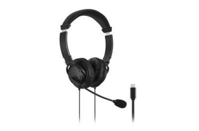 AUDÍFONOS CON  MICRÓFONO KENSINGTON Hi-Fi CONEXIÓN USB1