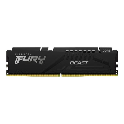 MEMORIA RAM KINGSTON FURY BEAST DDR5 8GB DIMM 4800 MHZ PC5-38400 CL38 1.1V SIN BUFER ONDIE ECC1