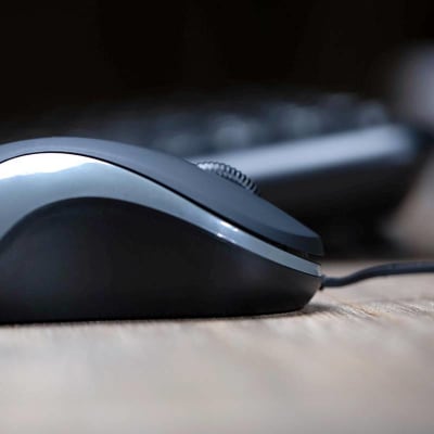 MOUSE RETRÁCTIL KLIP XTREME AMBIDIESTRO 3 BOTONES 1000DPI KMO-1131