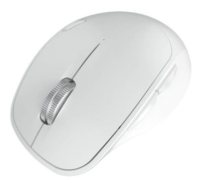 MOUSE INALÁMBRICO BLUETOOTH KLIP XTREME BT 5.0 RECEPTOR USB 6 BOTONES BLANCO1
