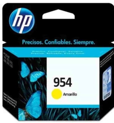 Cartucho Impresora Hp 954 Amarillo 700 Páginas Officejet 8210/8216/8218 Amarillo