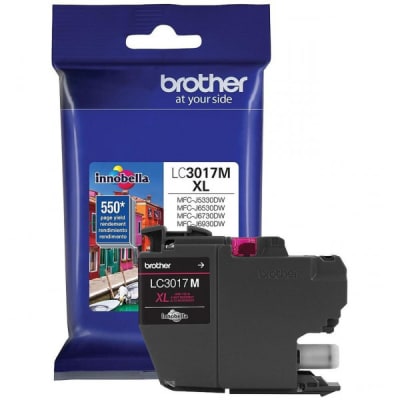 Cratucho De Impresora Brother Lc3017M Mfc-J5330Dw / J6530Dw / J6930Dw 550 Páginas Magenta1