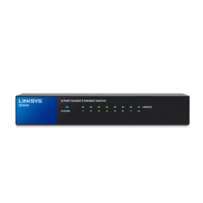 SWITCH LINKSYS SE3008 8 PUERTOS GIGABIT 10/100/10001