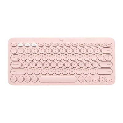 Teclado Bluetooth Logitech K380 Qwerty Español Rosa1