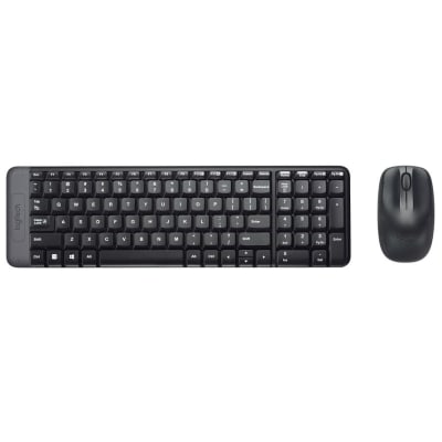 KIT TECLADO Y MOUSE INALÁMBRICO LOGITECH MK220 ESPAÑOL