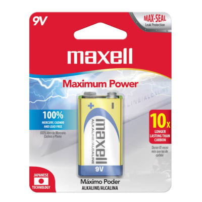 PILA ALCALINA 9V MAXELL1