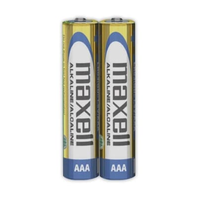 Pack x2 Pila AAA Alcalina Maxell