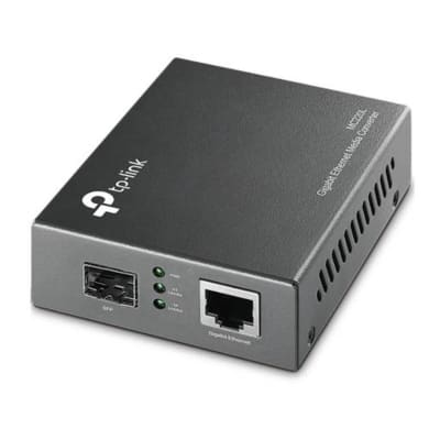 Conversor De Medios Tp-Link Mc220L Fibra Óptica Gigabit1