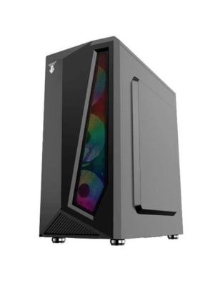 GABINETE MORPHEUS T38-B ATX VIDRIO TEMPLADO 2 VENTILADORES FRONTALES / 1 TRASERO ARGB1