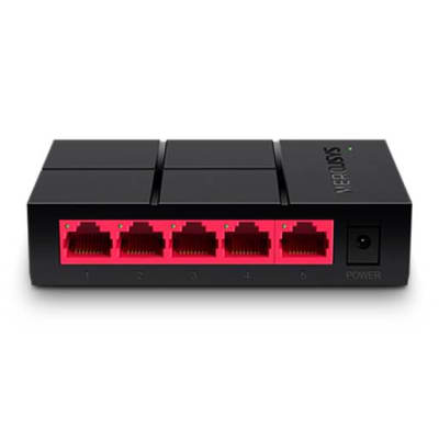 Switch de escritorio Mercusys MS105G 5 Puertos 10/100/1000 Mbps1