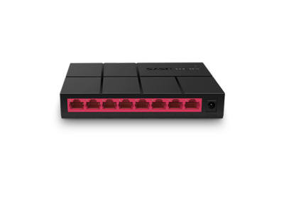 SWITCH DE RED MERCUSYS 8 PUERTOS 1000 MBPS PLUG AND PLAY