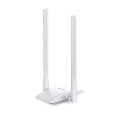 Adaptador de red Wifi USB Mercusys MW300UH 300mbps Doble Antena