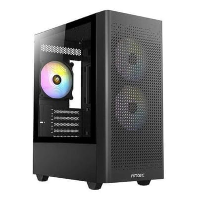 GABINETE GAMER PC TRONIX NX570M MID TOWER ATX VIDRIO TEMPLADO 1 VENTILADOR 120MM1