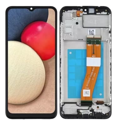 Pantalla Lcd Para Samsung A02S Con Marco1