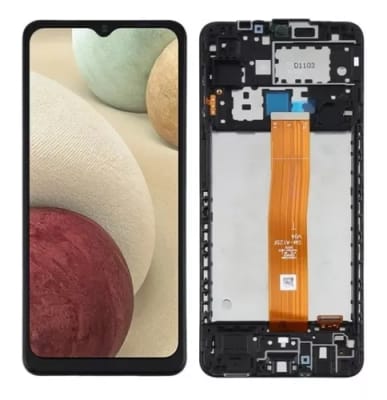 Pantalla Lcd Para Samsung A12 125/127 Con Marco1