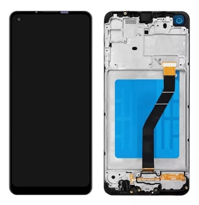 Pantalla Lcd Para Samsung A21 Oled Con Marco1