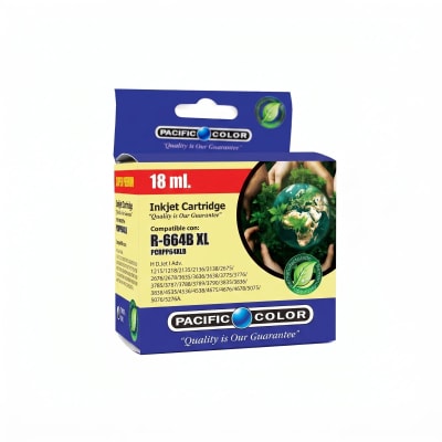 Cartucho Tinta Alternativo Pacific Compatible Hp 664XL Deskjet 1000 / 1010 / 3000 Negro1