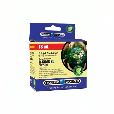Cartucho Tinta Alternativo Pacific Compatible Hp 664XL Deskjet 1000 / 1010 / 3000 Color1