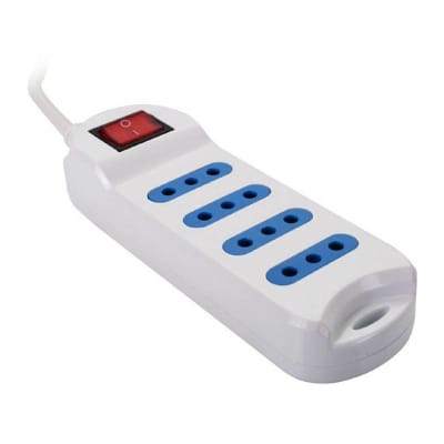 Alargador Philco 4 Entradas 3 Metros Con Switch Xt-301