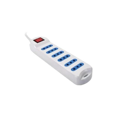 Alargador Philco 6 Entradas 3 Metros Con Switch Xt-301