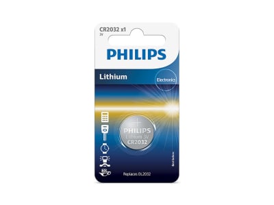 Pila Philips de litio CR2032 - 3V1