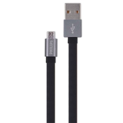 CABLE MICRO USB PLANO PHILIPS 2.0A DLC2518
