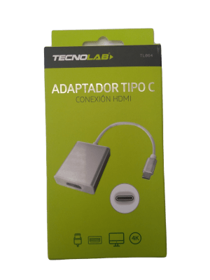 ADAPTADOR TIPO-C A HDMI TECNOLAB TL064 ULTRA HD 4K 2160P1