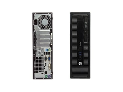 Kit Pc Hp Prodesk 400 G1 I5-4460 240Gb Ssd 1Tb Hdd 8Gb Ram Monitor Dell 19