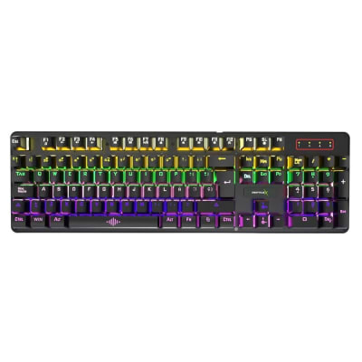 TECLADO GAMER MECANICO REPTILEX 104 TECLAS USB 2.0 RX00181