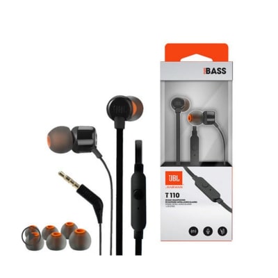 Audifonos Jbl T110 Jack 3.5Mm In-Ear Cableado