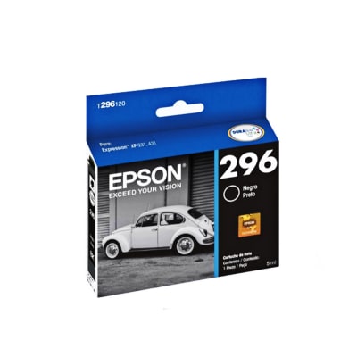 Cartucho De Impresora Epson T296120 Xp-231 / 241 / 431 / 441 130 Páginas Negro1