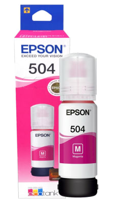 Botella De Tinta De Impresora Epson L4150 L4160 L6161 L6171 L6191 L4260 T504320-Al 70Ml Magenta1