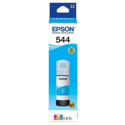 Botella De Tinta Epson T544 Cyan Ecotank L3110 65Ml 7500 Pag1