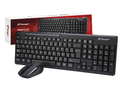 KIT MOUSE Y TECLADO INALÁMBRICO TARGET TT-CW5002