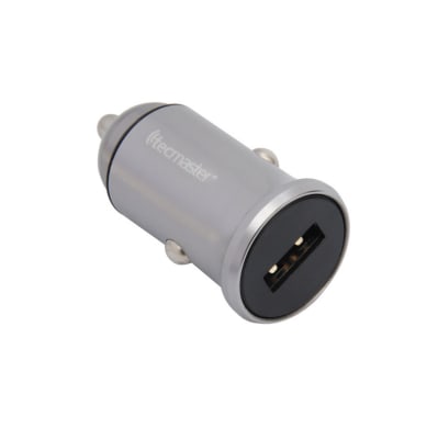 CARGADOR DE AUTO TECMASTER 1 PUERTO USB CARGA RÁPIDA 18W 3A TM-200527