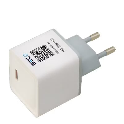 CARGADOR DE PARED CARGA RÁPIDA TIPO-C PD 30W TM-200537WH