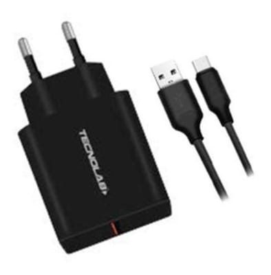 CARGADOR TIPO-C TECNOLAB QC 3.0A TL0461